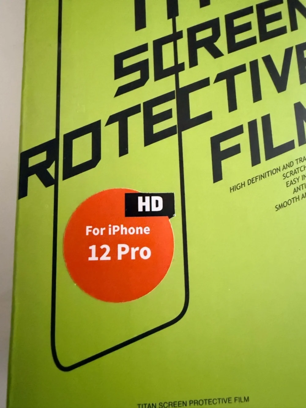 Screen Protector for iPhone 12 Pro - 3 pcs